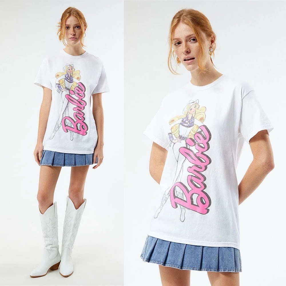 Junk Food | Barbie® Cowgirl Oversize Graphic T-Shirt